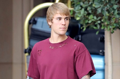 Pakai Baju 'Compang-Camping', Gaya Rambut Justin Bieber Mirip Boneka Ken