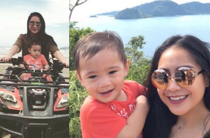 Rafathar dan Nagita Asyik di Padang, Raffi Tak Ikut Takut Diamuk Caca Tengker dan Mama Rieta?