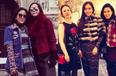 Pamer Mantel Bulu Cantik di Milan, Maia dan Netter Usil 'Ribut' di Sosmed