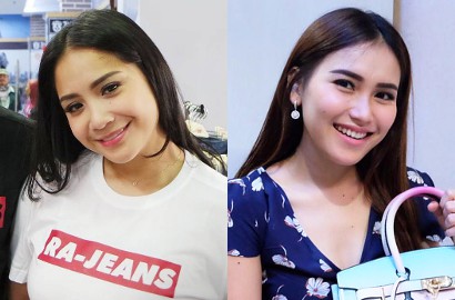 Tak Rela Raffi Genit, Nagita Peluk Mesra dan Bergaya Imut Sindir Ayu Ting Ting