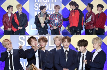BTS-EXO Menang Banyak, Ini Daftar Pemenang Seoul Music Awards 2017
