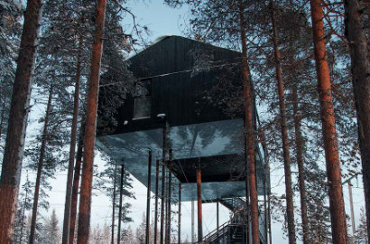 'The 7th Room', Hotel Ala Rumah Pohon Super Mewah di Hutan Swedia