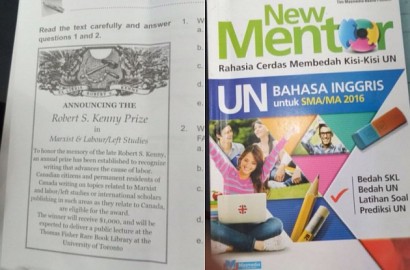 Heboh Gambar Palu-Arit di Buku UN SMA, Polisi Lakukan Penyelidikan