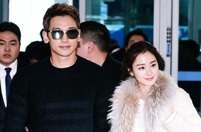 Beredar Foto Rain-Kim Tae Hee di Pesawat Menuju Bali