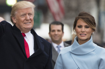 Gara-Gara Bahasa Tubuh di Hari Pelantikan, Trump dan Istri Diduga Tak Harmonis