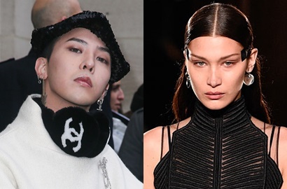G-Dragon Pesta Gila-Gilaan Bareng Model Bella Hadid di Paris