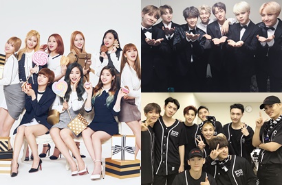 Libur Imlek, Ini yang Akan Dilakukan BTS, EXO dan Twice