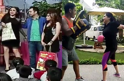 Ngaku Cinta Nagita Meski Gendut Ala Nunung, Raffi Tetap Genit Cium Ayu Ting Ting