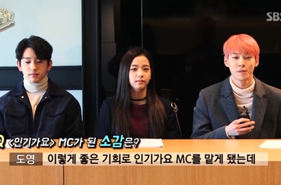 Lucunya Jinyoung GOT7, Jisoo Black Pink dan Doyoung NCT Berbagi Peran Untuk 'Inkigayo'