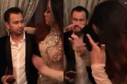 Pakai Handuk dan Telanjang Dada, Raffi Disindir Kena Efek Dicium Banci dan Kalah Kelas dari Nagita