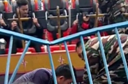 Sempat Menggelantung, Remaja di  Tiongkok Tewas Usai Terlempar dari Wahana Permainan