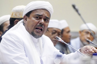 Pilih Jadi Saksi di Sidang Ahok, Habib Rizieq Mangkir dari Panggilan Polda Jabar
