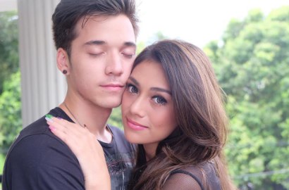 Foto Cute Pakai Piyama Putih Bareng Stefan, 'Belahan Dada' Celine Evangelista Ngintip