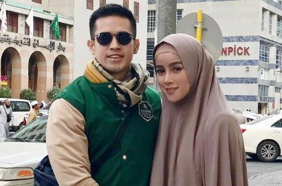 Tulis Pesan Religius Saat Umroh, Olla Ramlan Kode-Kode Suami Agar Jaga Sikap?