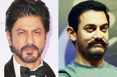 Bikin Heboh, Shahrukh Khan Pamer Foto Selfie Pertama Bareng Aamir Khan