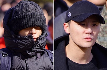 Perdana Rilis, T.O.P dan Junsu Foto Bareng Tim di Pelatihan Militer