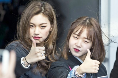 Sampai di LA, Doyeon Yoojung eks-IOI Kompak Goda Fans Ini