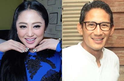 Heboh Dewi Persik Ngaku Diminta Buka Baju oleh Cawagub Sandiaga Uno di Bali