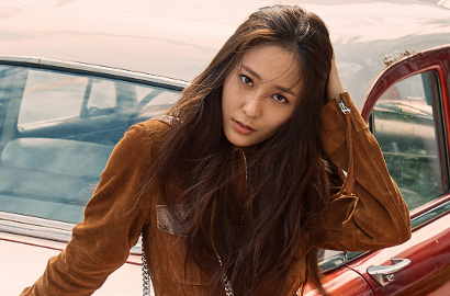 Bukan Kai EXO, Krystal Pamer Foto Malam Mingguan Bareng Cowok Ini