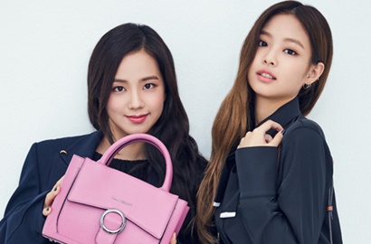 Manis Banget, Jennie Black Pink Datangi Gedung SBS Demi Jisoo