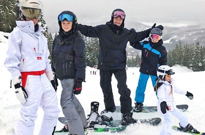 Gara-Gara Main Snowboarding, Ketampanan David Beckham Hilang