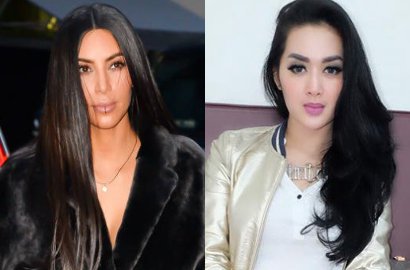 Dibilang Mirip Kim Kardashian, Begini Reaksi Tiara Dewi 'Syahrini KW'