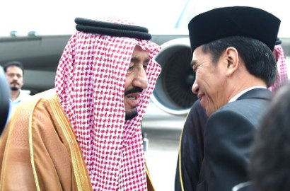 Tiap Menteri Indonesia Salaman dengan Raja Salman Tak Lebih 5 Detik