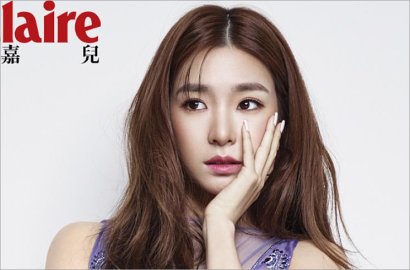 Cantik, Intip Pose Tiffany di Pemotretan Majalah Hong Kong