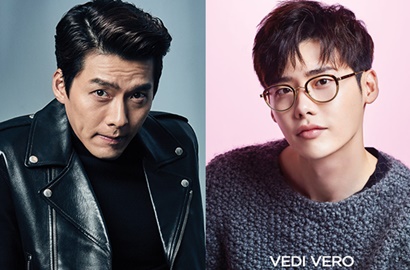 Sama-Sama Pakai Baju Branded Ini, Keren Hyun Bin atau Lee Jong Suk?