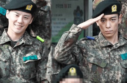 Telah Jalani Pelatihan Dasar, T.O.P dan Junsu Resmi Jadi Polisi