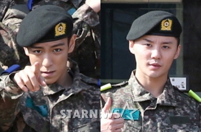 Kelewat Beken, Junsu-T.O.P Banjir Ajakan Selfie Saat Wamil