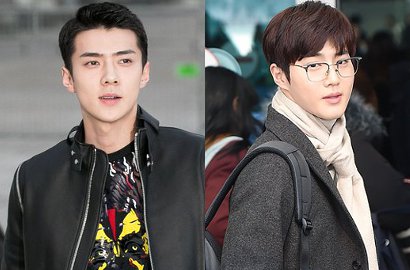 Sedang di Paris, Suho dan Sehun EXO Malah Photobomb di Foto Turis