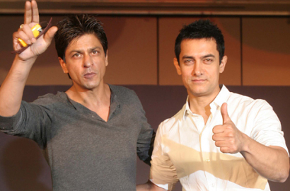 Lengan Diperban, Shahrukh Khan Malah Ngedate Bareng Aamir Khan cs