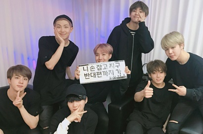 Tak Brutal, Kerennya Army Malah Jadi Bodyguard BTS Saat Tiba di Meksiko