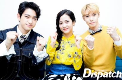 Imut di Backstage, Jinyoung-Jisoo-Doyoung Saling Ungkap Pesan