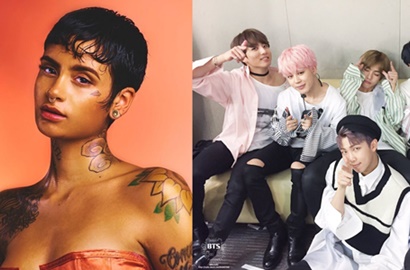 Ditaksir RapMon, Penyanyi Amerika Kehlani Balas Siap Ajak BTS Kolaborasi