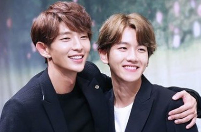 Tambah Kurus, Baekhyun 'Nangis' Lihat Foto Ganteng Lee Jun Ki Ini