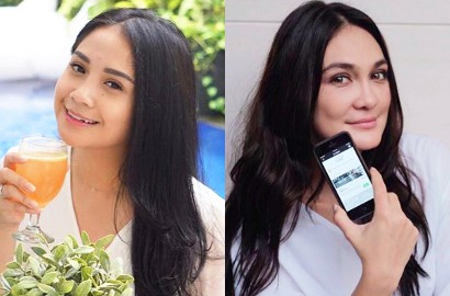 Nagita Jadi Model Seksi di Pemotretan Line Fashion Luna, Ayu Ting Ting Bakal Cemburu?