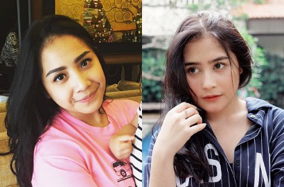 Foto Bareng, Nagita dan Prilly Latuconsina Adu Imut