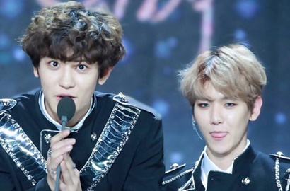 Terfavorit, Foto Chanyeol dan Baekhyun Ini Disukai 1,2 Juta Fans