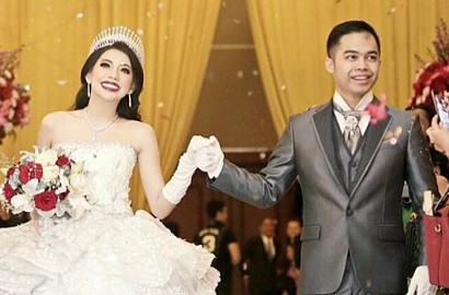 Megah Bak Istana, Kue Pengantin Kezia Karamoy Jadi Bahasan Netter