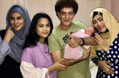 Ahmad Albar Setia Temani Istri Saat Persalinan, Ini Makna Nama Putrinya