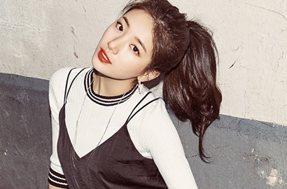 Suzy Tetap Cantik dengan Gaya Minimalis dan Makeup Tipis