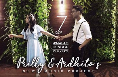 Romantis, Begini Kisah di Balik Proyek Single 'Malam Minggu di Jakarta' Prilly-Ardhito