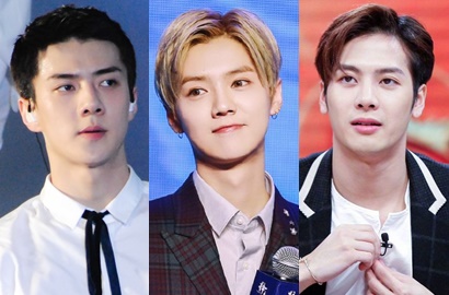 Paling Tenar, Sosmed Tiongkok Buat Banner Spesial Untuk Sehun Cs