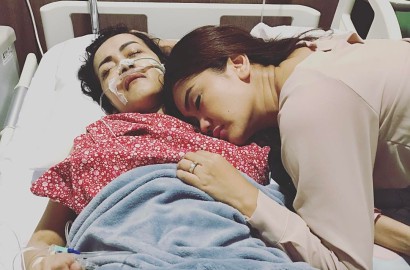 Manajer Bantah Julia Perez Kritis dan Meninggal, Ungkap Pembengkakan di Perut dan Kaki