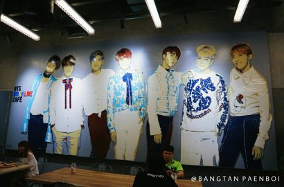 Resmi Dibuka, Begini Kerennya Desain Interior Kafe BTS di Thailand