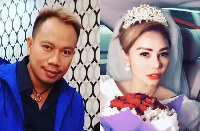 Cantik Pakai Gaun Pengantin, Femmy Permatasari Rayu Vicky Prasetyo