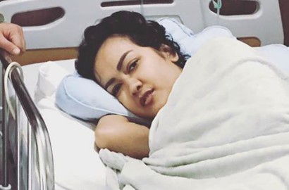 Nyaris Masuk ICU, Julia Perez Alami Pembengkakan Darah di Rahim