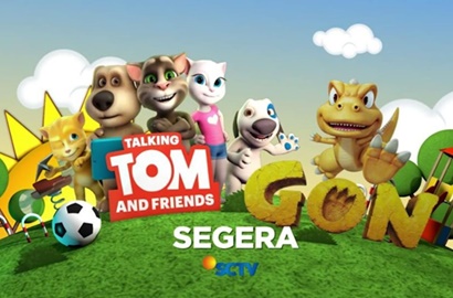 Segera, SCTV Tayangkan Kartun Pagi 'Gon' dan 'Talking Tom and Friends'